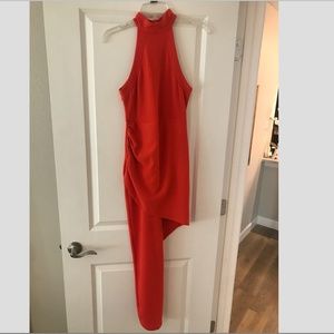 Red Bodycon Sleeveless Dress